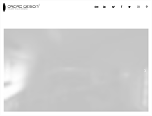 Tablet Screenshot of cacaodesign.it